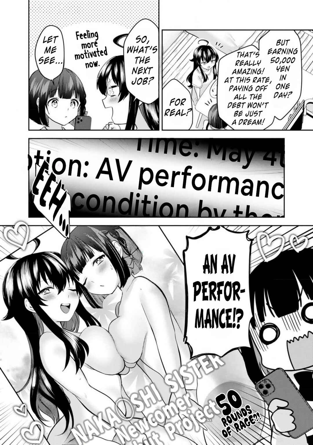 Page 40 Chapter 1 Naka●shi Shimai no Hen●i Kiroku