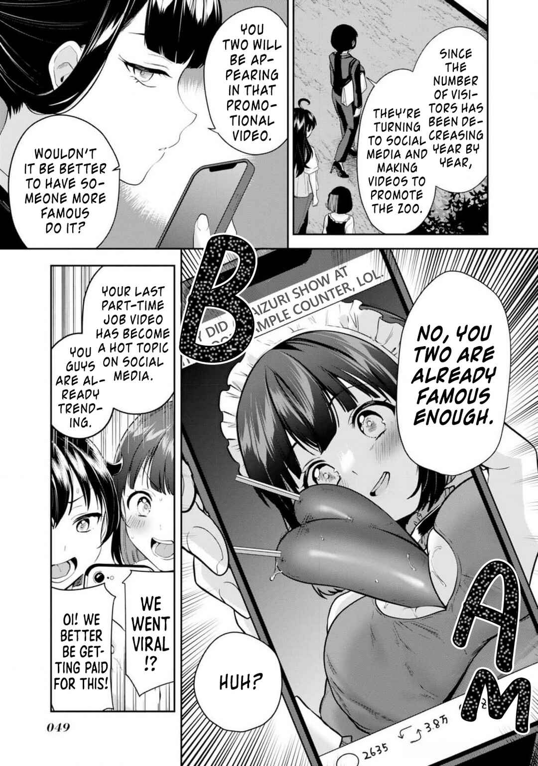 Page 7 Chapter 2 Naka●shi Shimai no Hen●i Kiroku