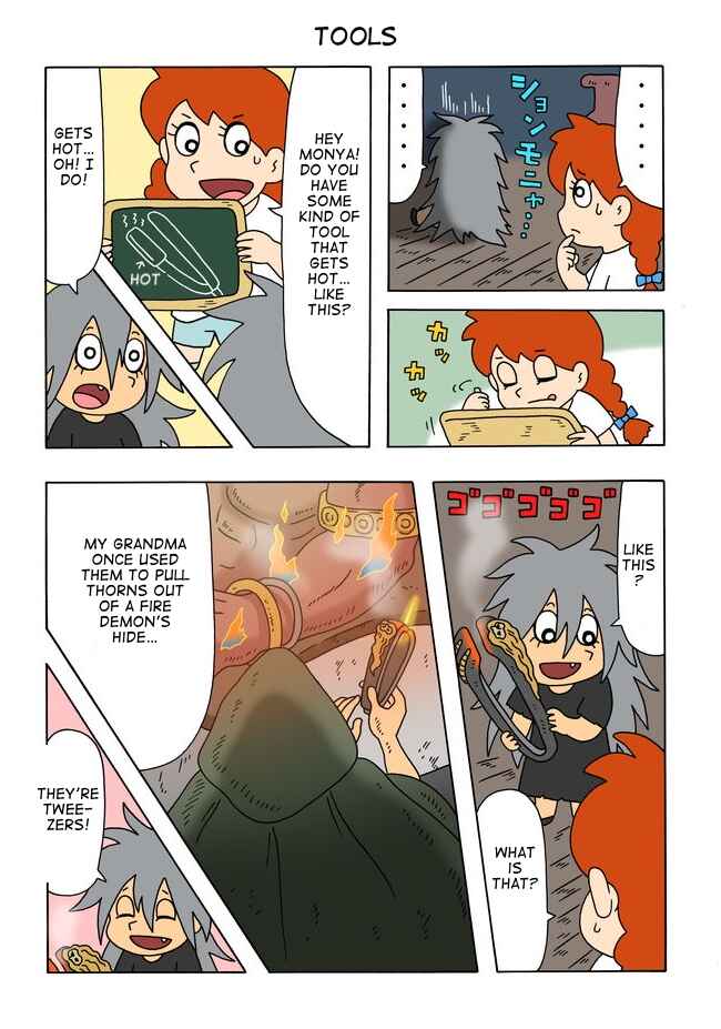 Page 10 Chapter 3 Monya the Gray