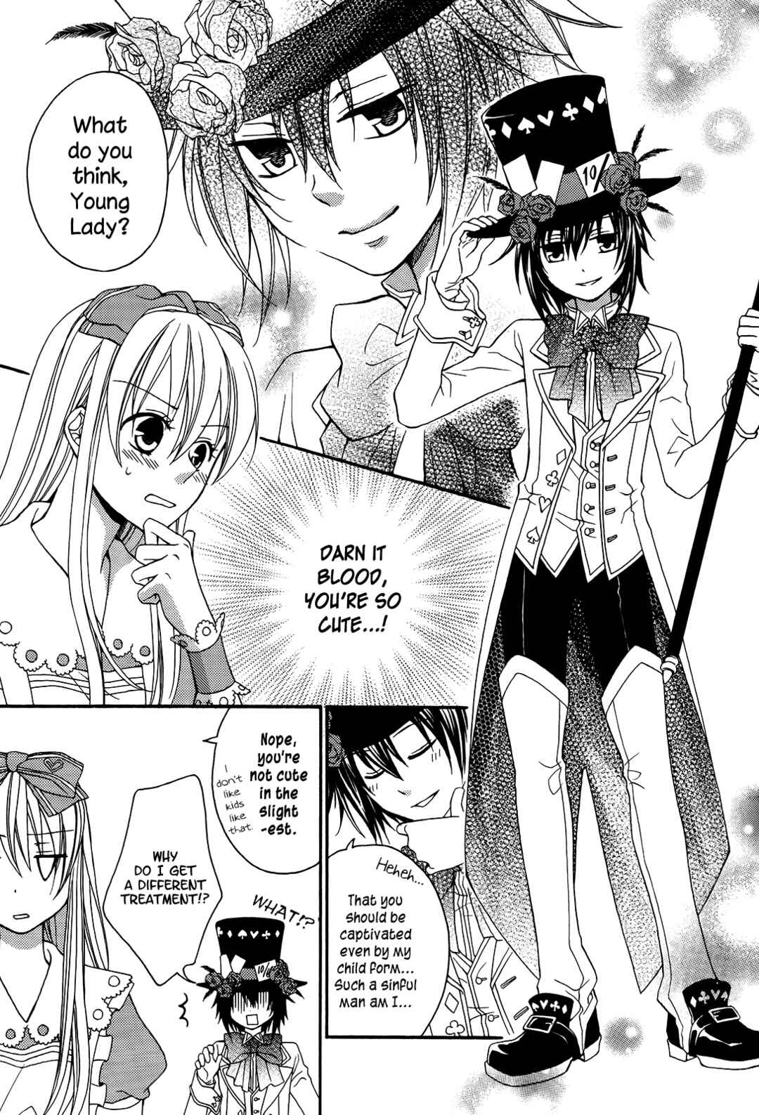 Page 8 Chapter Unknown_e95f Heart no Kuni no Alice - Mini Mini! (Doujinshi)