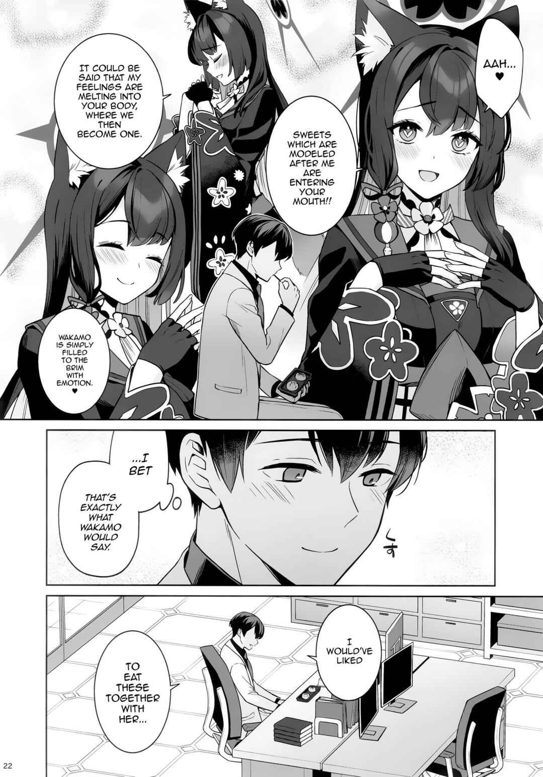 Page 20 Chapter 1 Blue Archive - Junjou Renjou Hatsujou Kitsune (Doujinshi)