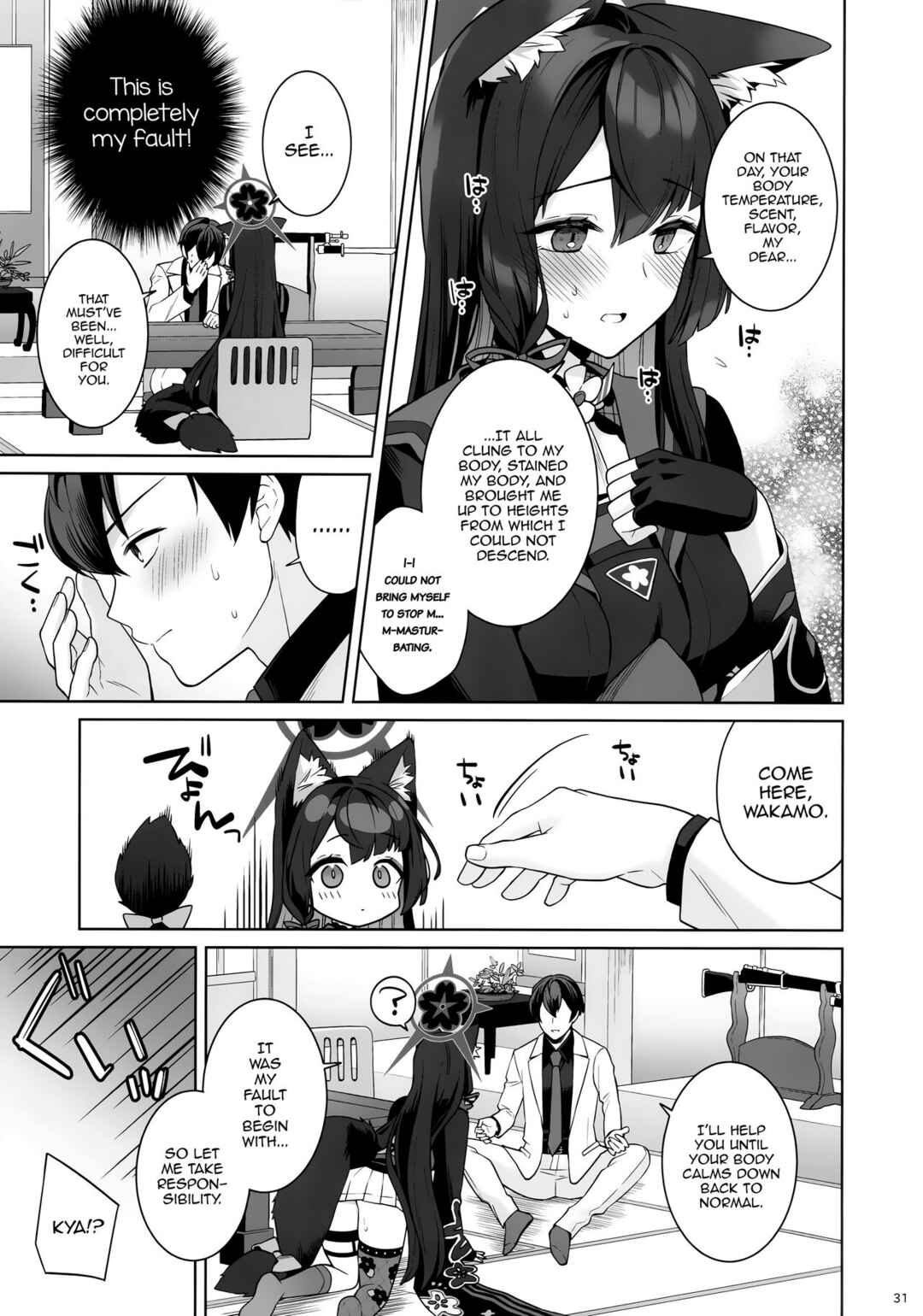 Page 29 Chapter 1 Blue Archive - Junjou Renjou Hatsujou Kitsune (Doujinshi)