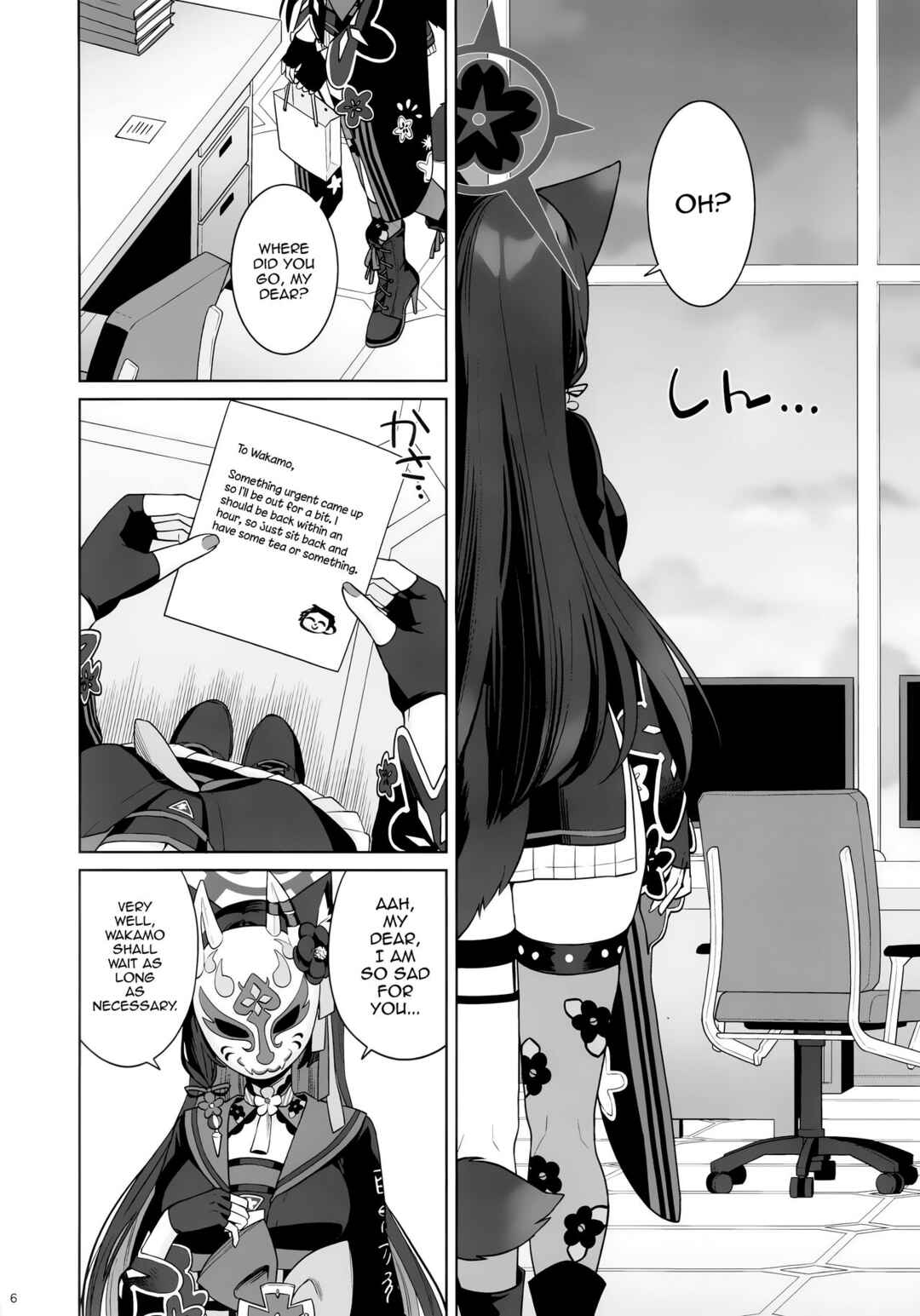 Page 4 Chapter 1 Blue Archive - Junjou Renjou Hatsujou Kitsune (Doujinshi)