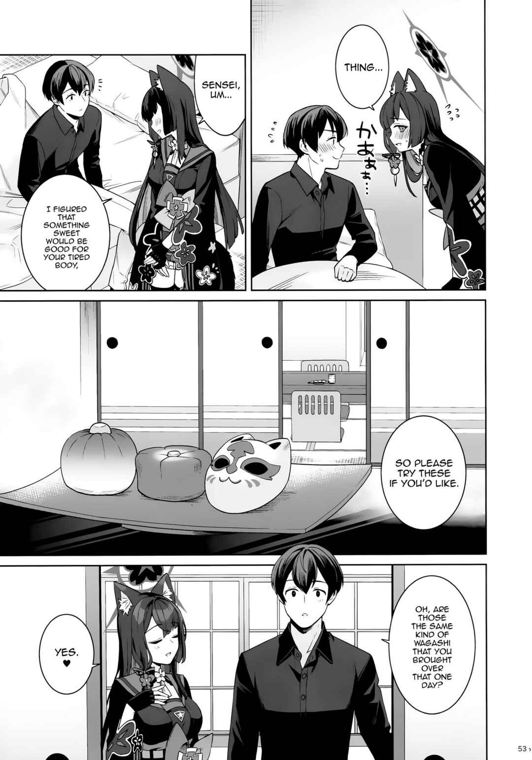 Page 51 Chapter 1 Blue Archive - Junjou Renjou Hatsujou Kitsune (Doujinshi)