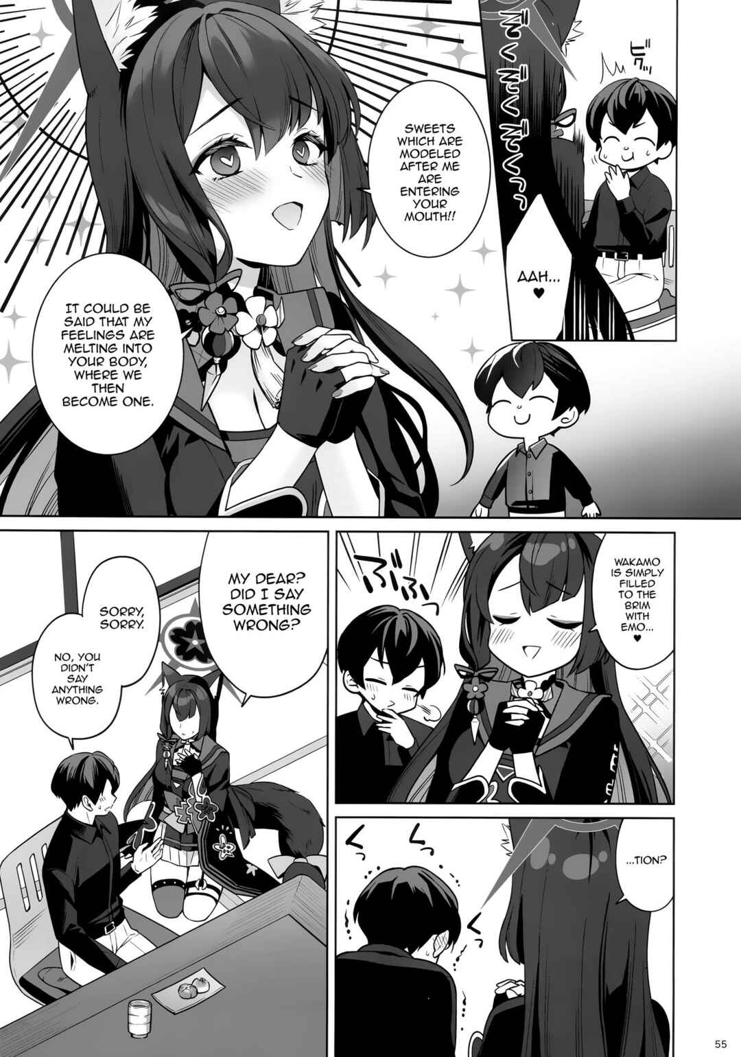 Page 53 Chapter 1 Blue Archive - Junjou Renjou Hatsujou Kitsune (Doujinshi)