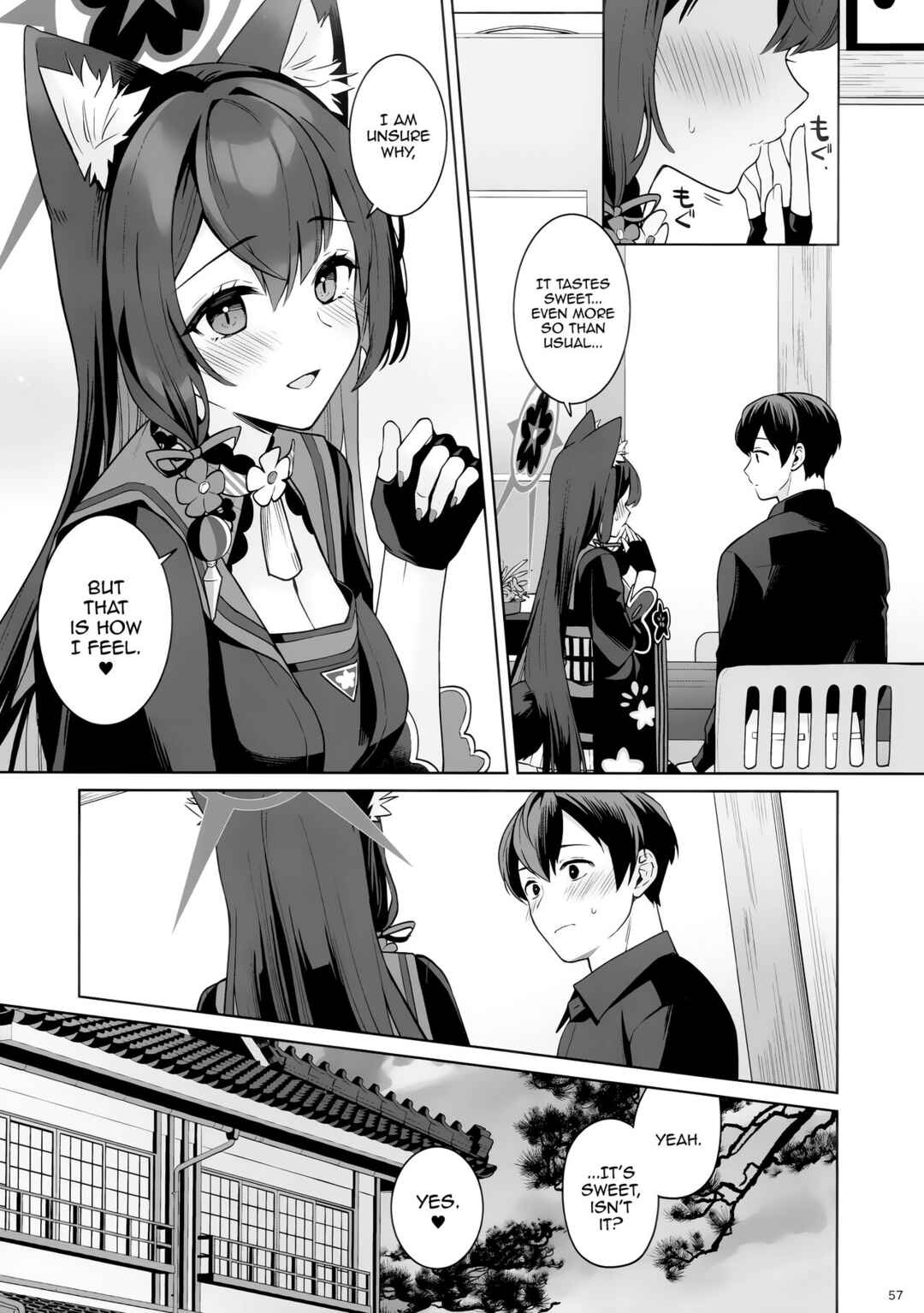 Page 55 Chapter 1 Blue Archive - Junjou Renjou Hatsujou Kitsune (Doujinshi)