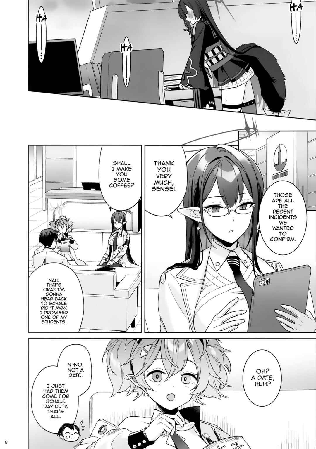 Page 6 Chapter 1 Blue Archive - Junjou Renjou Hatsujou Kitsune (Doujinshi)