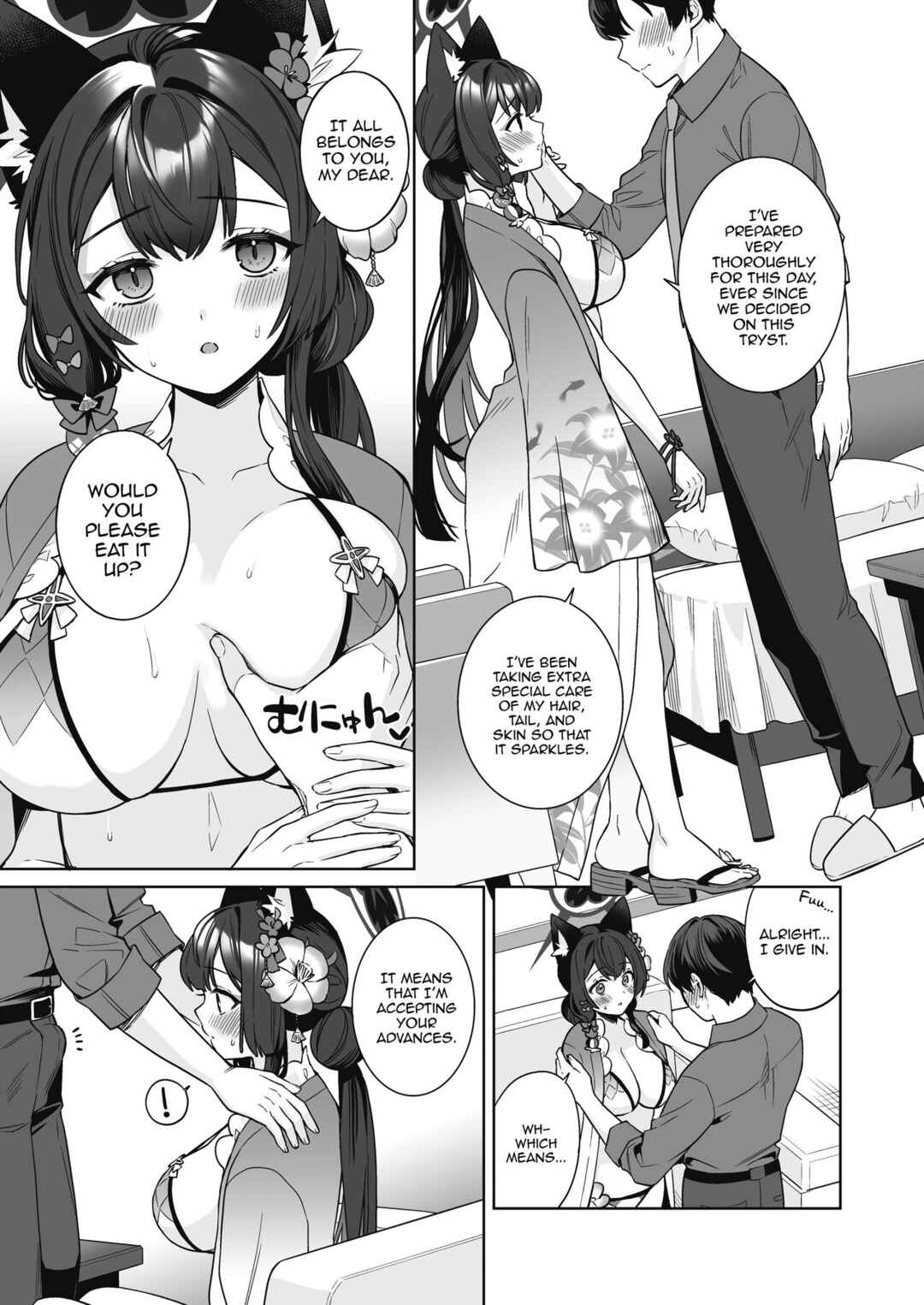 Page 12 Chapter 2 Blue Archive - Junjou Renjou Hatsujou Kitsune (Doujinshi)