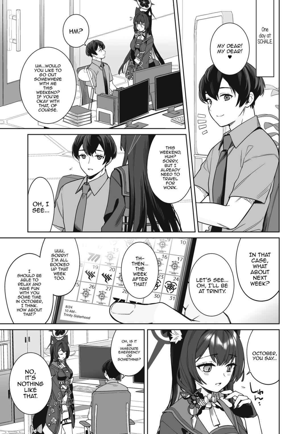 Page 2 Chapter 2 Blue Archive - Junjou Renjou Hatsujou Kitsune (Doujinshi)