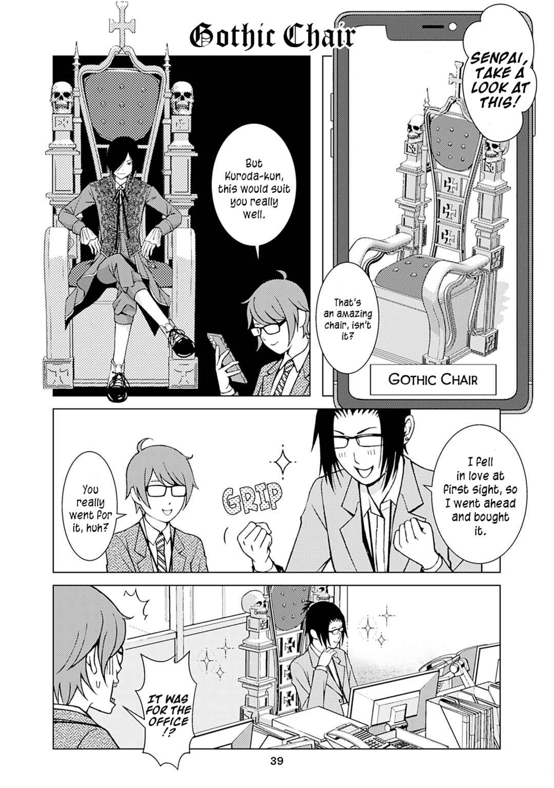 Page 1 Chapter 37 Goth Lady and Lolita Boy