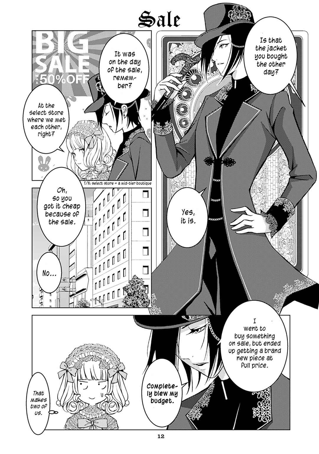 Page 1 Chapter 10 Goth Lady and Lolita Boy