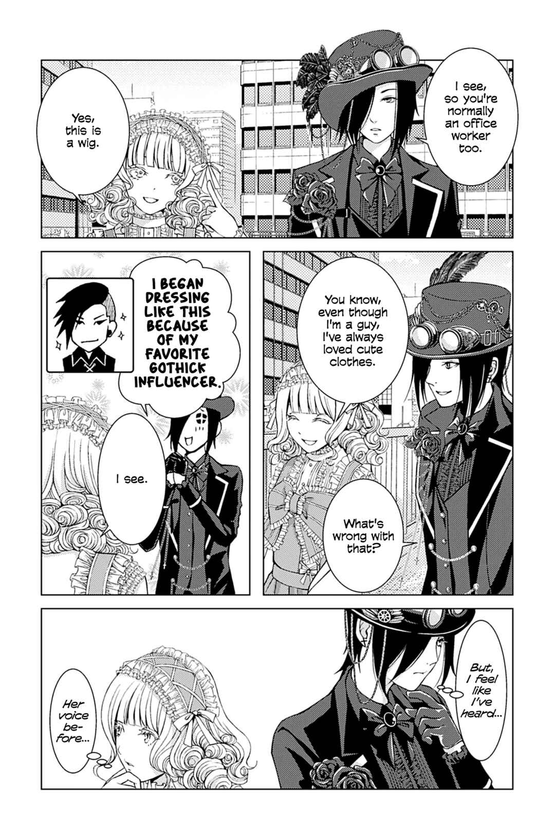 Page 1 Chapter 3 Goth Lady and Lolita Boy