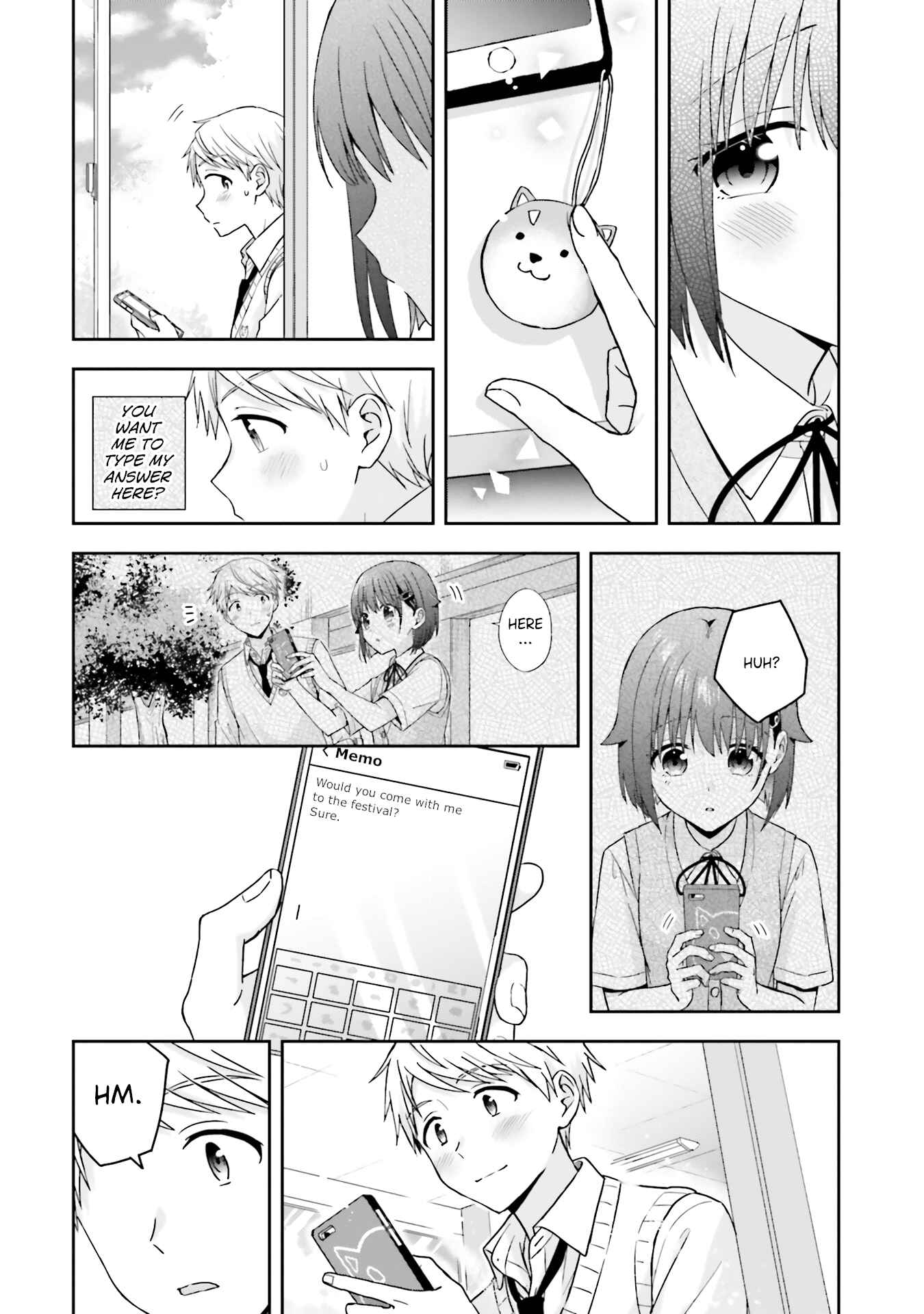 Page 3 Chapter 33 Koe no Chiisai Komori-san to Kusodeka Oogoe no Oobayashi-kun