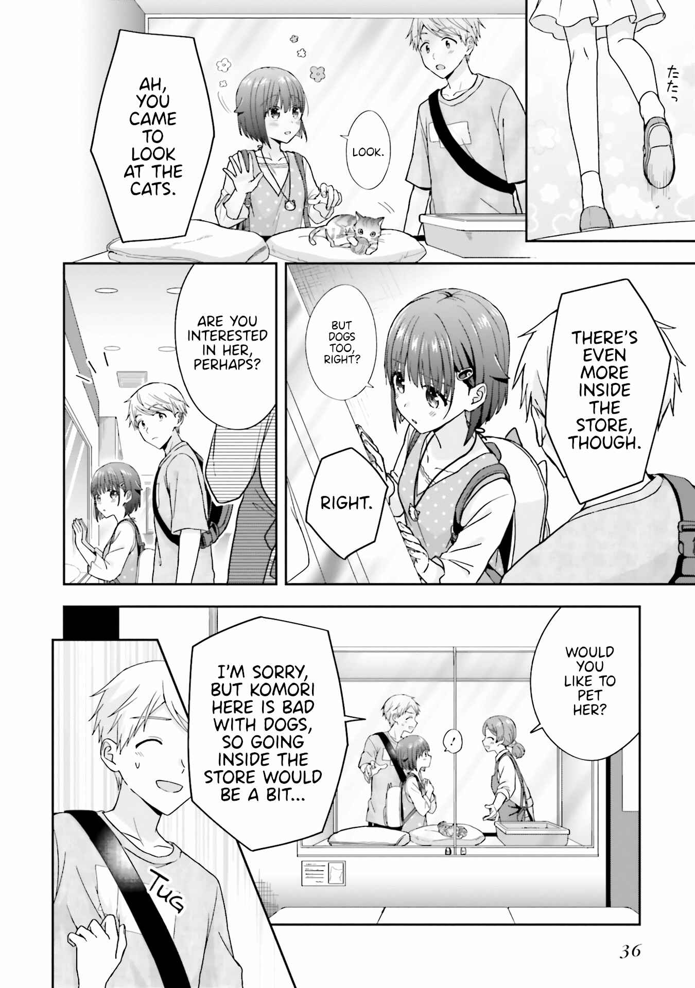Page 2 Chapter 30 Koe no Chiisai Komori-san to Kusodeka Oogoe no Oobayashi-kun