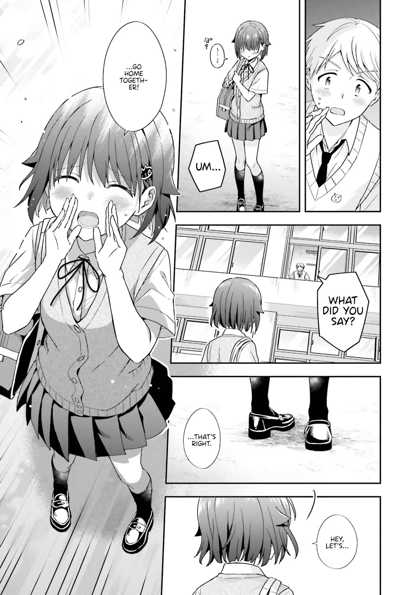 Page 10 Chapter 44 Koe no Chiisai Komori-san to Kusodeka Oogoe no Oobayashi-kun