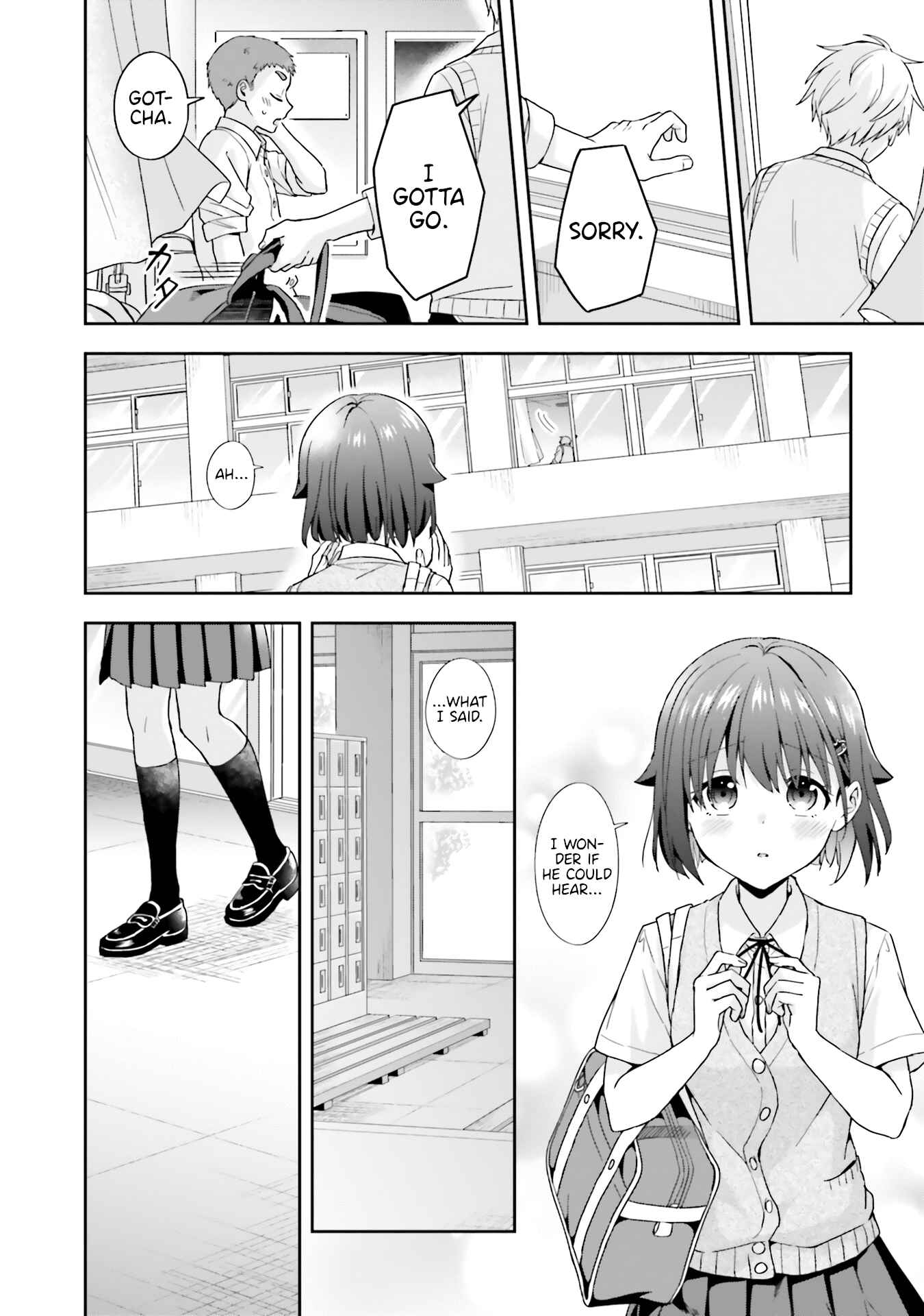 Page 11 Chapter 44 Koe no Chiisai Komori-san to Kusodeka Oogoe no Oobayashi-kun