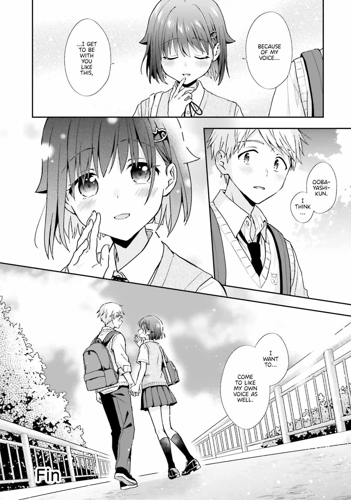 Page 14 Chapter 45 Koe no Chiisai Komori-san to Kusodeka Oogoe no Oobayashi-kun