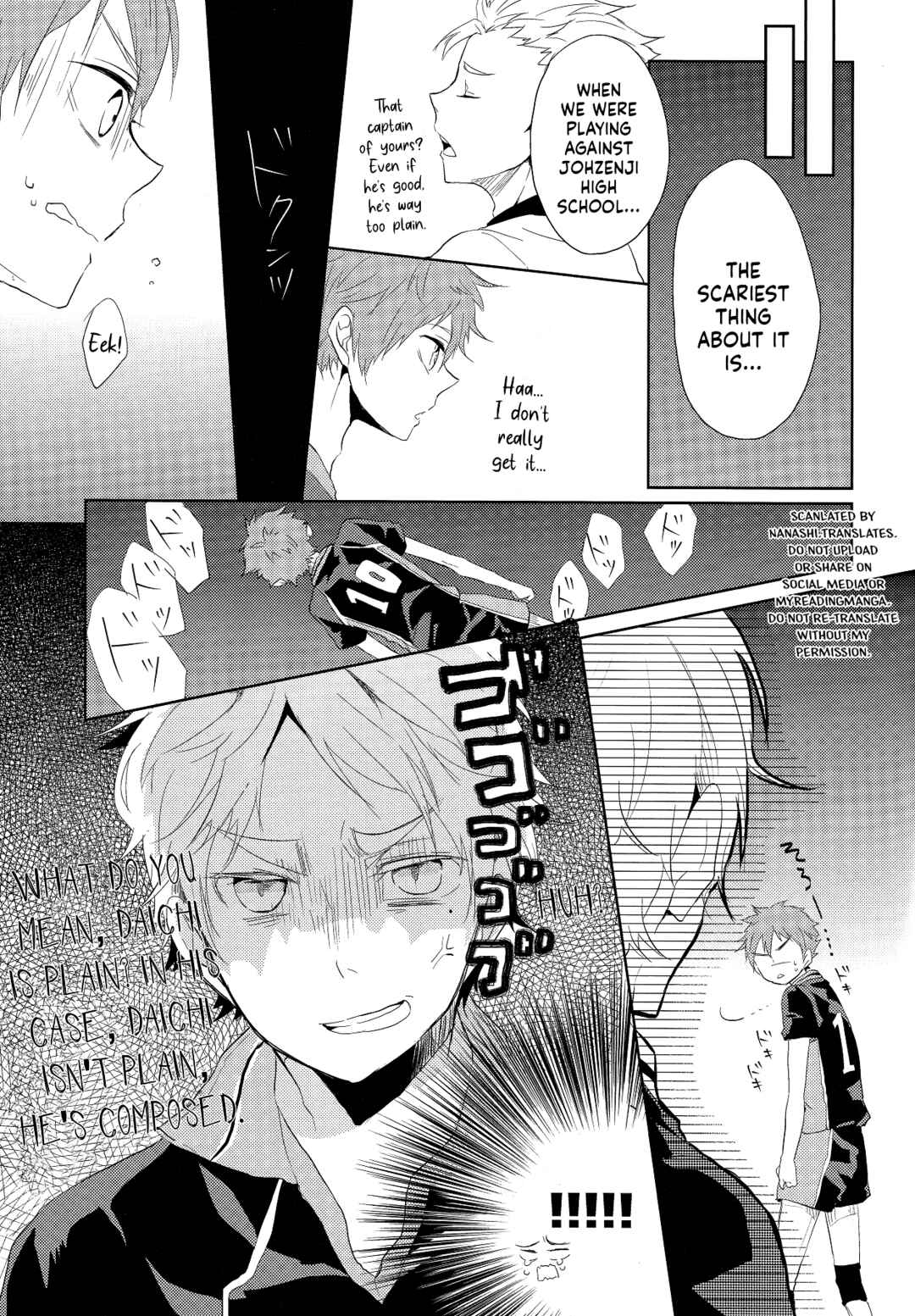 Page 7 Chapter Unknown_8e12 Haikyuu! - Zettaiteki! Fukashin Ryouiki (Doujinshi)