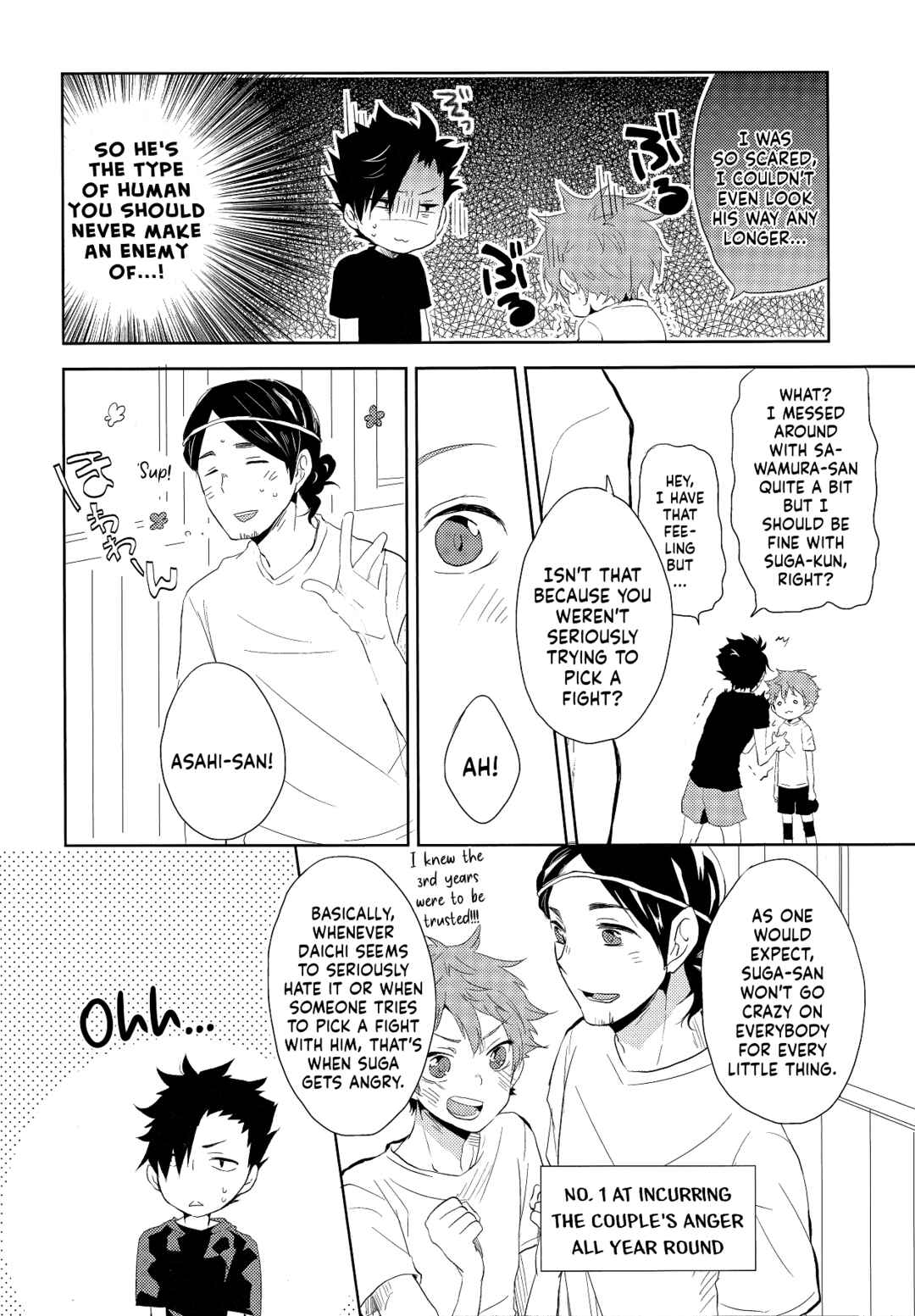 Page 8 Chapter Unknown_8e12 Haikyuu! - Zettaiteki! Fukashin Ryouiki (Doujinshi)