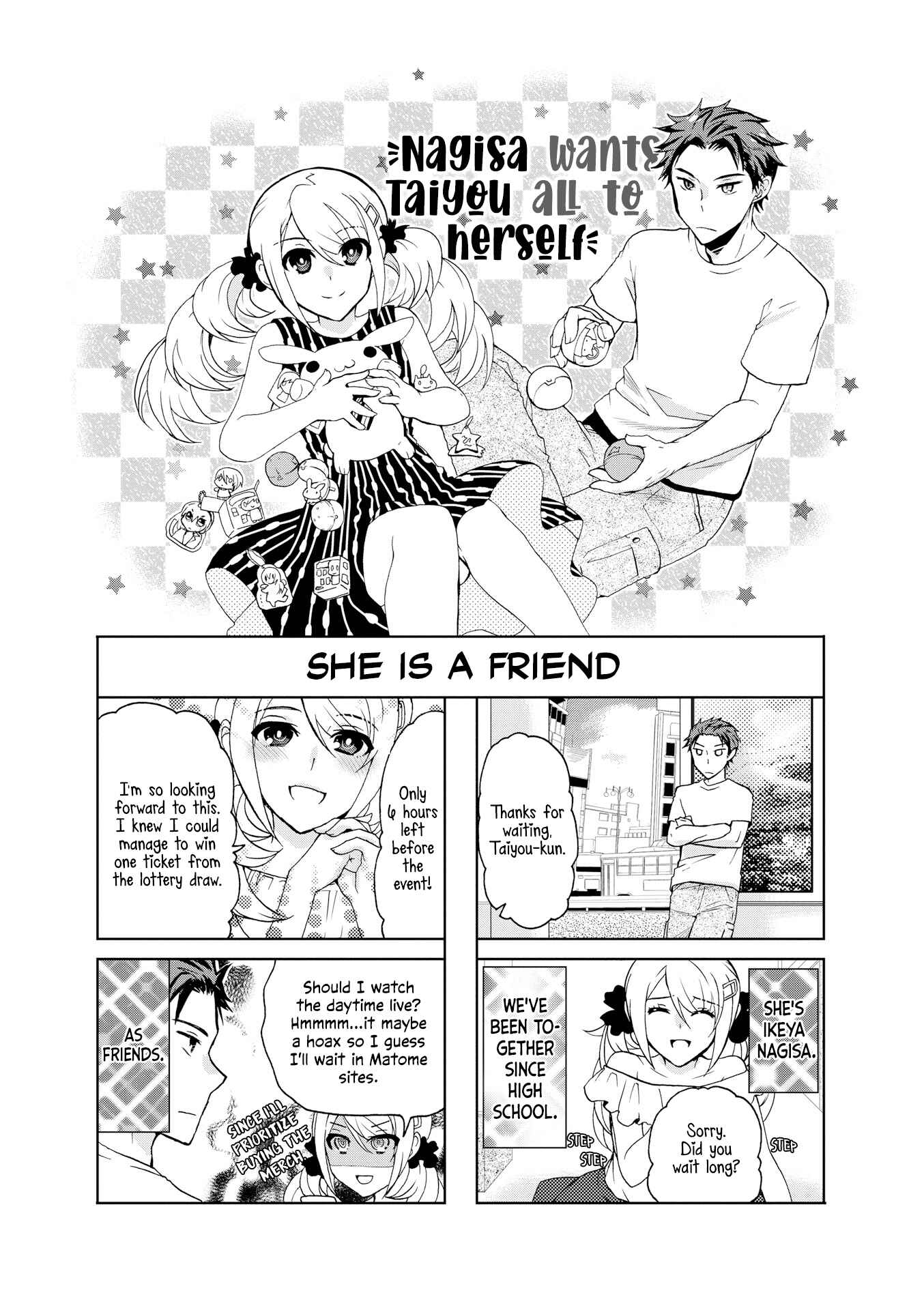 Page 8 Chapter 1 Nagisa Wants Taiyou All to Herself