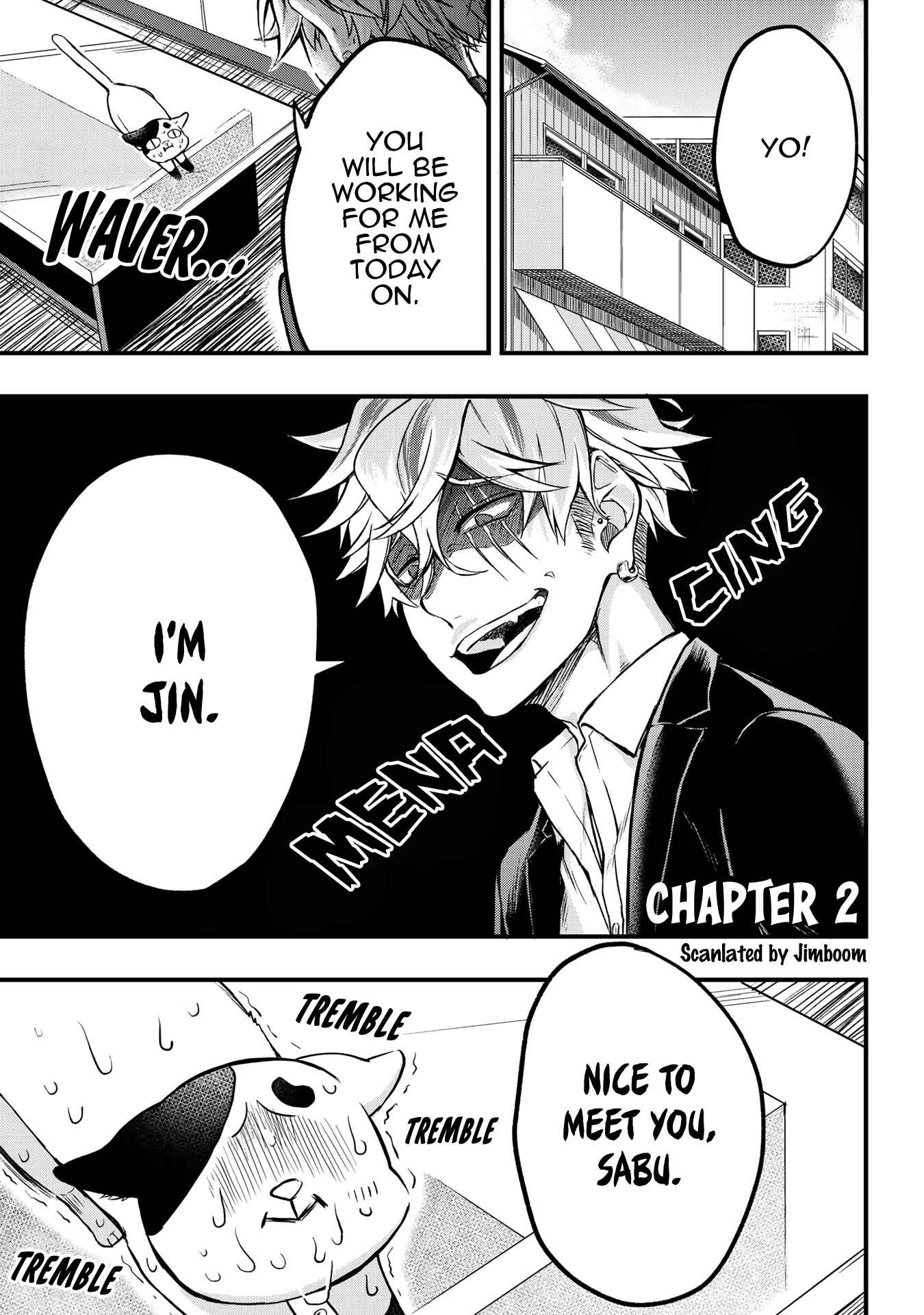 Page 1 Chapter 2 Hiroware Koneko to Moto Yakuza