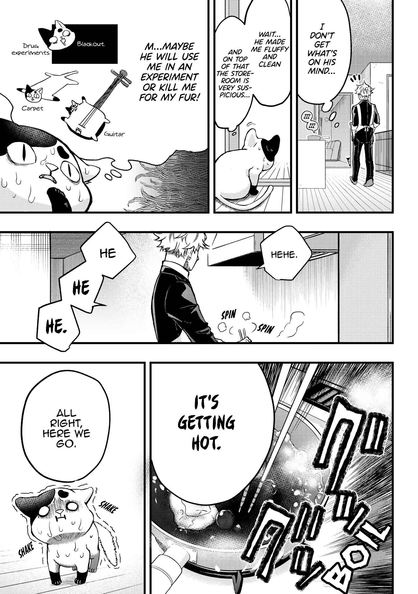 Page 7 Chapter 2 Hiroware Koneko to Moto Yakuza