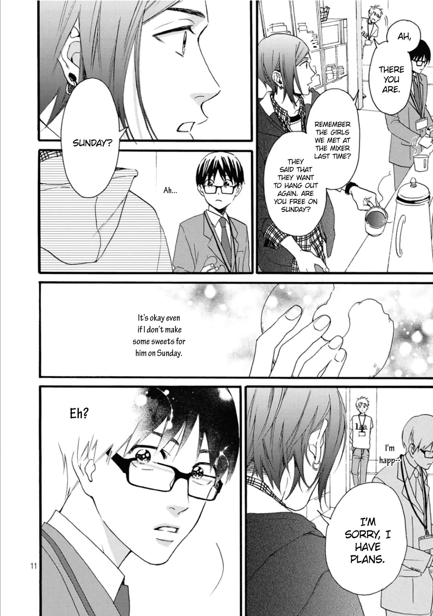 Page 14 Chapter 2 Himitsu no Hodaka-kun wa Amai Nioi ga Suru