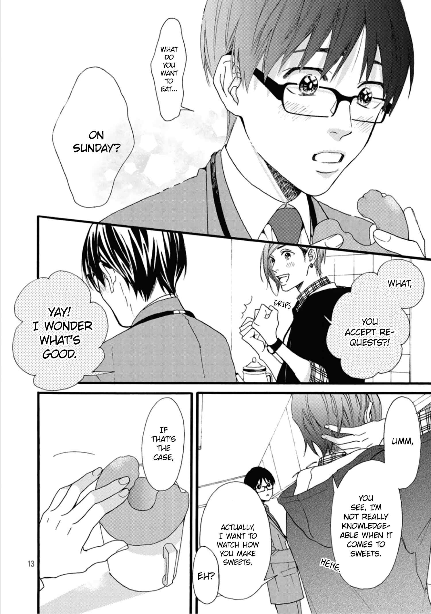 Page 16 Chapter 2 Himitsu no Hodaka-kun wa Amai Nioi ga Suru