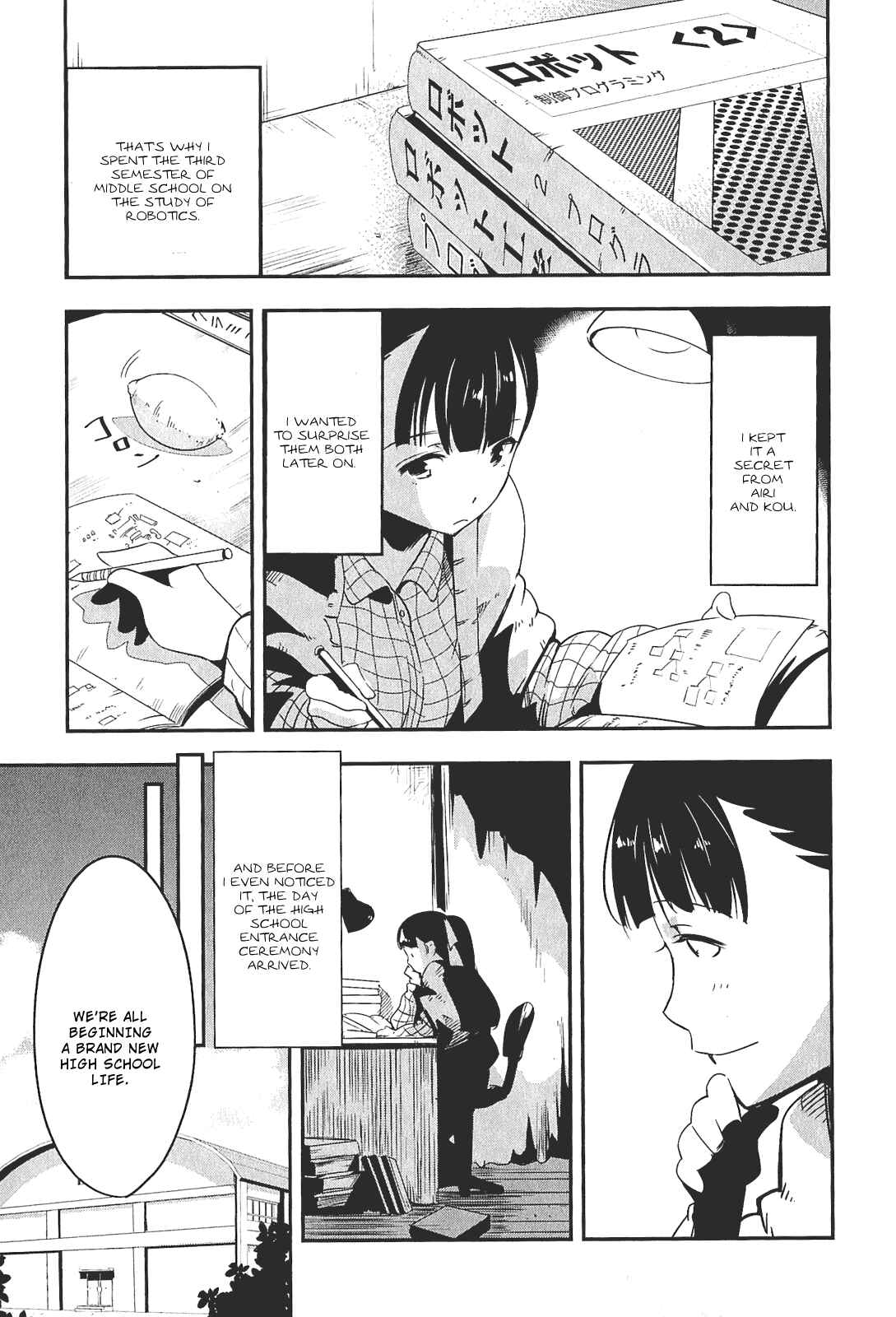 Page 37 Chapter 4 Robotics;Notes - Senomiya Misaki no Mihappyou Shuki