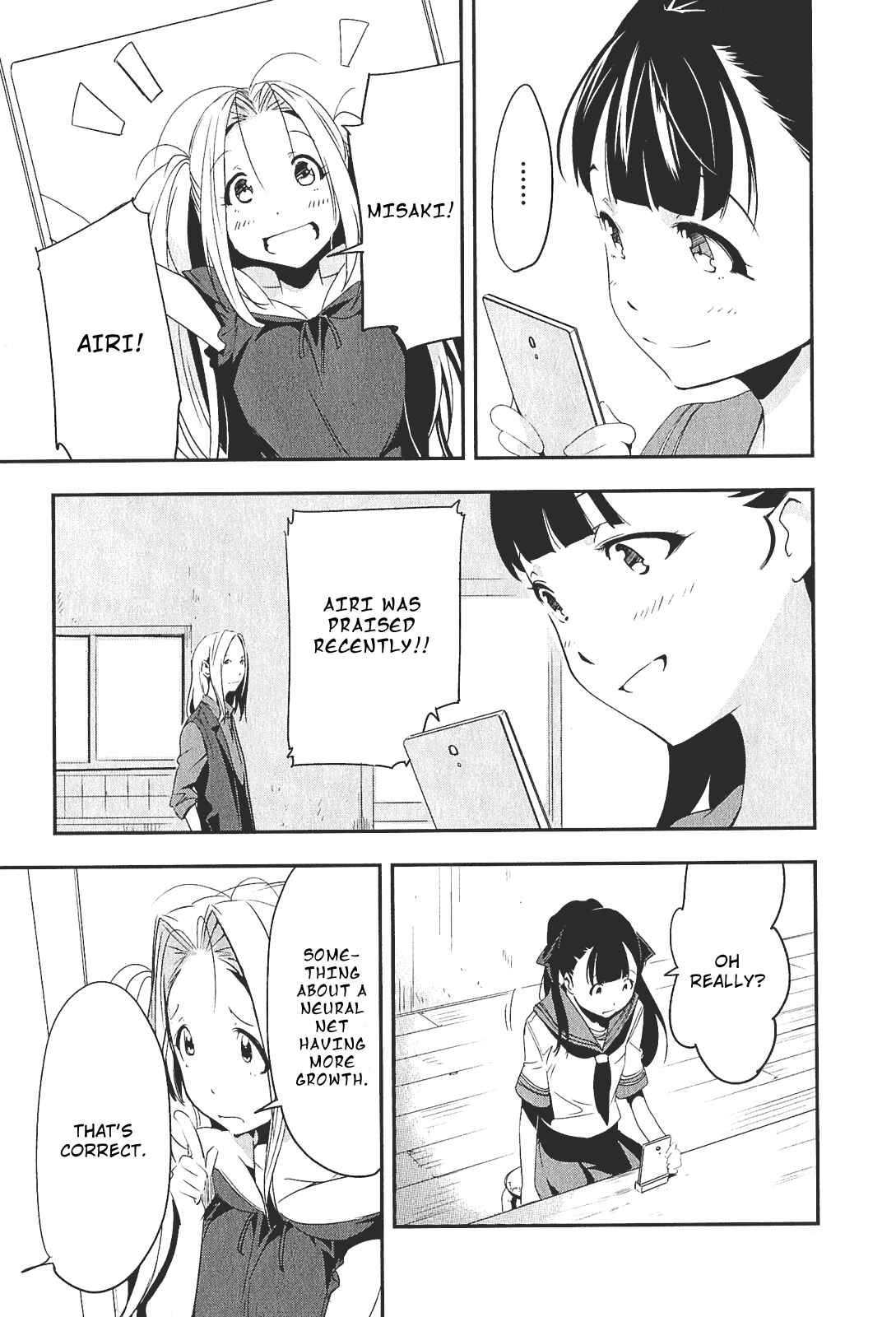 Page 19 Chapter 2 Robotics;Notes - Senomiya Misaki no Mihappyou Shuki