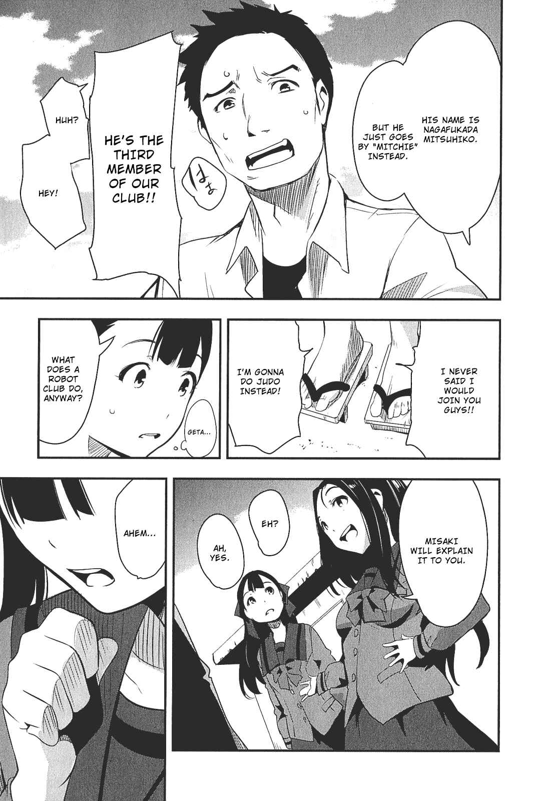 Page 20 Chapter 5 Robotics;Notes - Senomiya Misaki no Mihappyou Shuki
