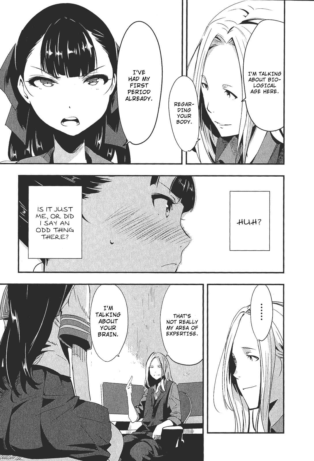 Page 9 Chapter 3 Robotics;Notes - Senomiya Misaki no Mihappyou Shuki