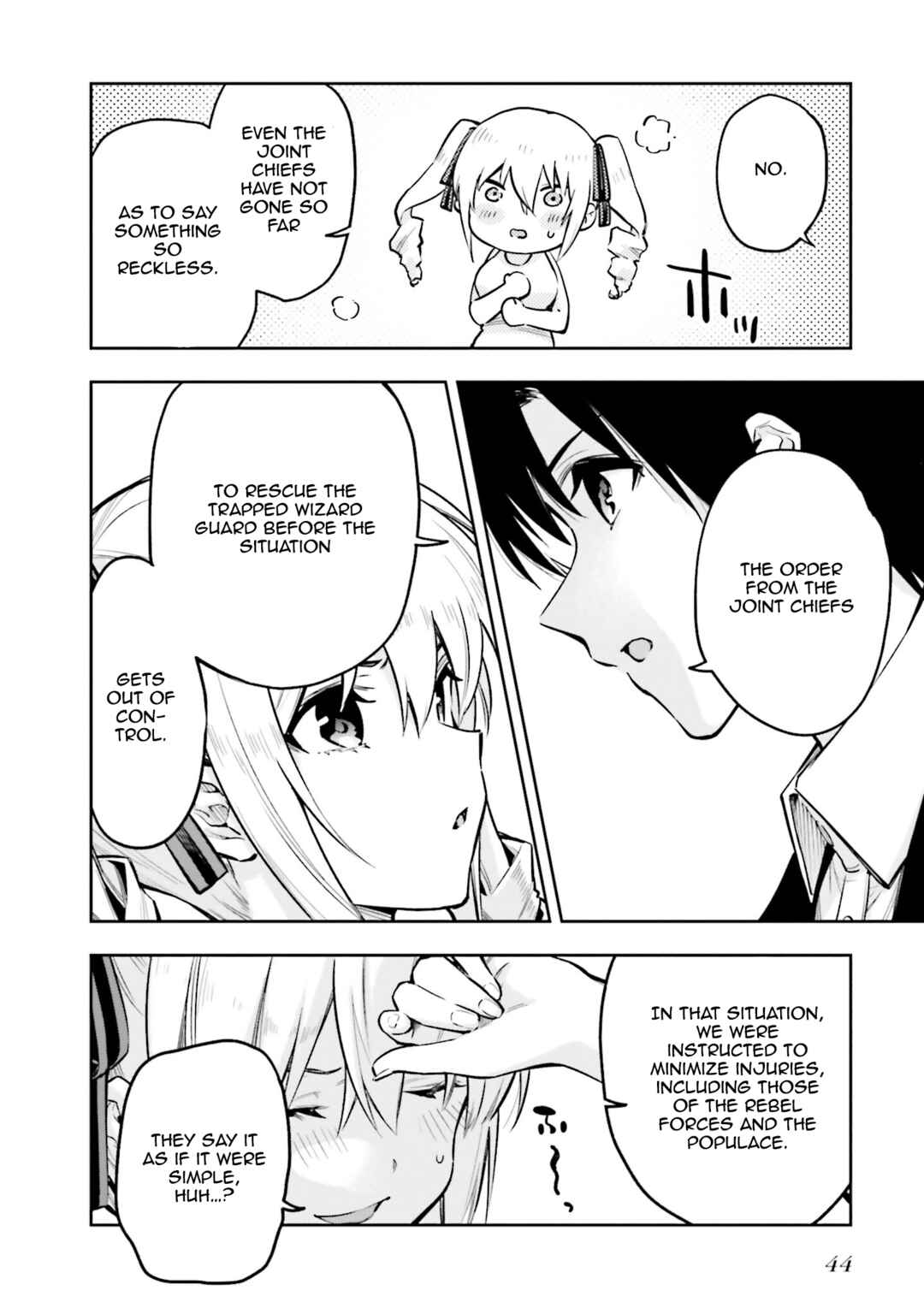 Page 14 Chapter 2 Mahouka Koukou no Rettousei - Douran no Joshou-hen