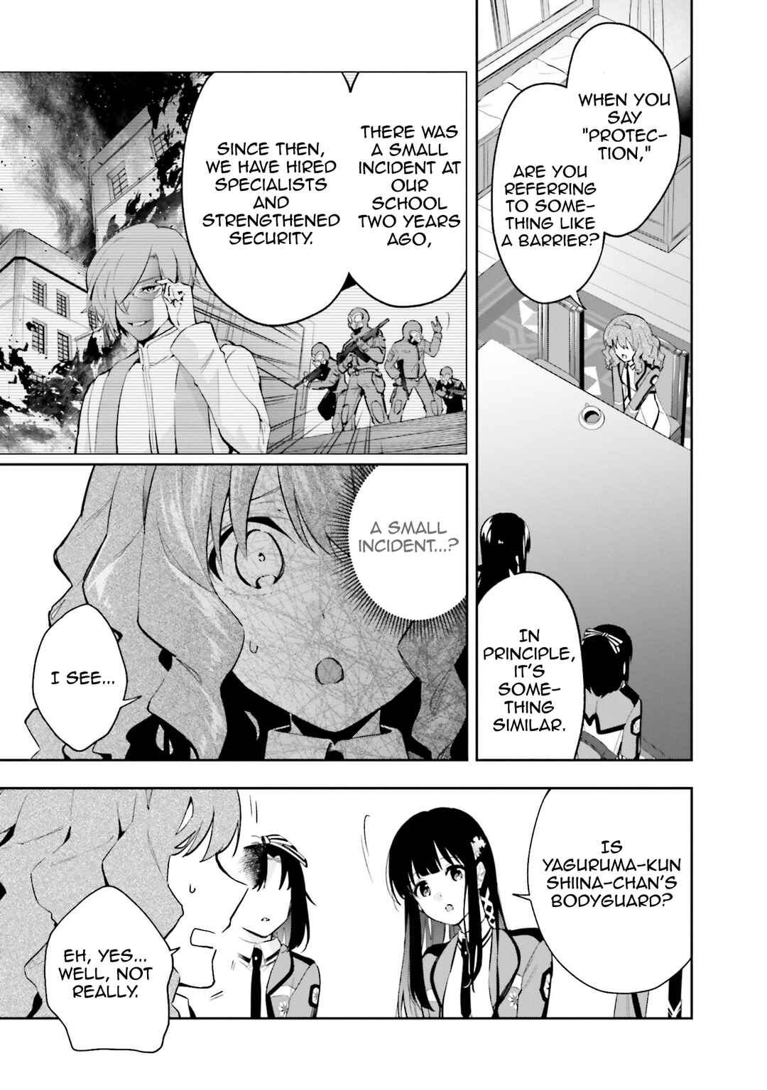 Page 7 Chapter 6 Mahouka Koukou no Rettousei - Douran no Joshou-hen