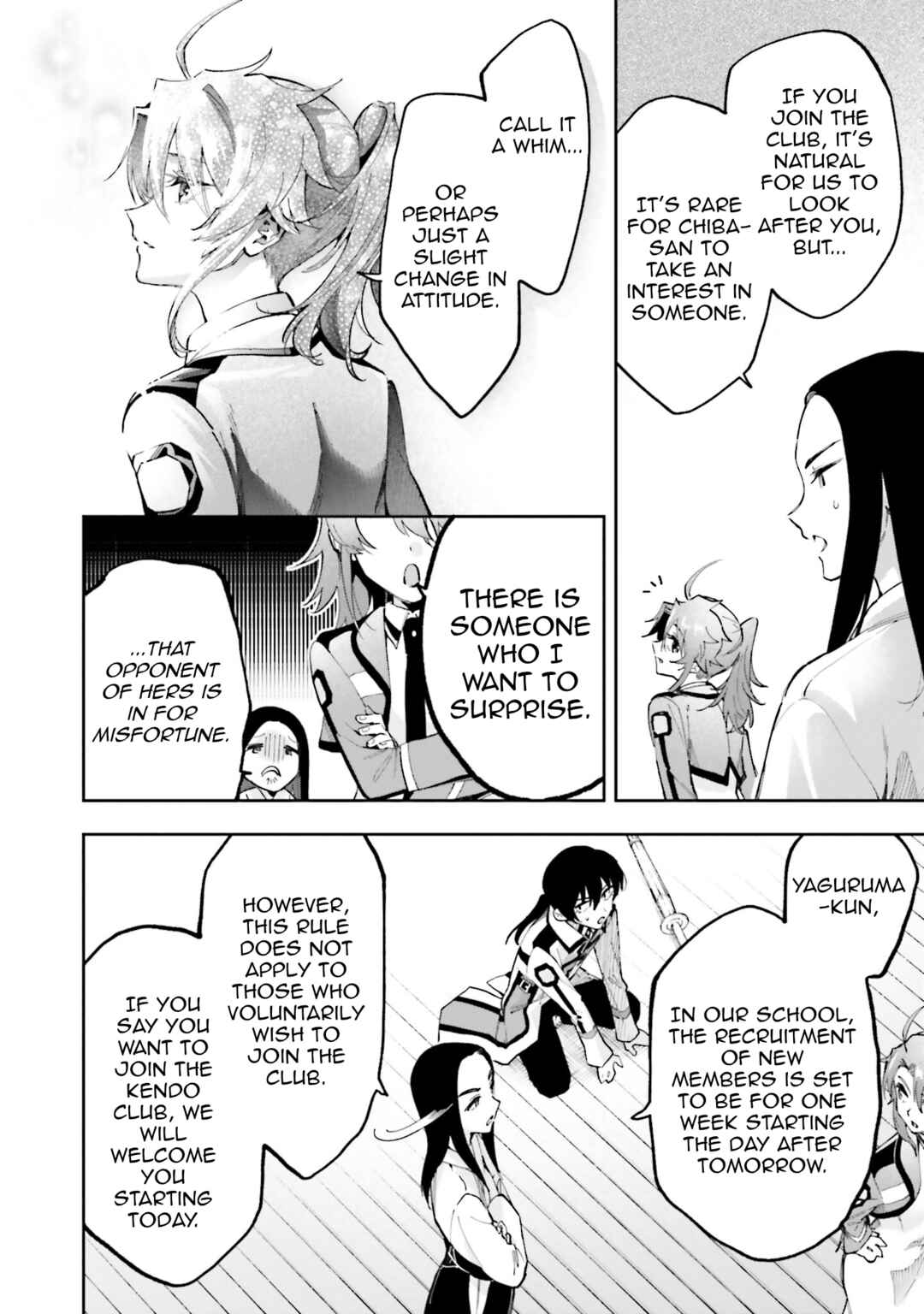 Page 31 Chapter 10 Mahouka Koukou no Rettousei - Douran no Joshou-hen
