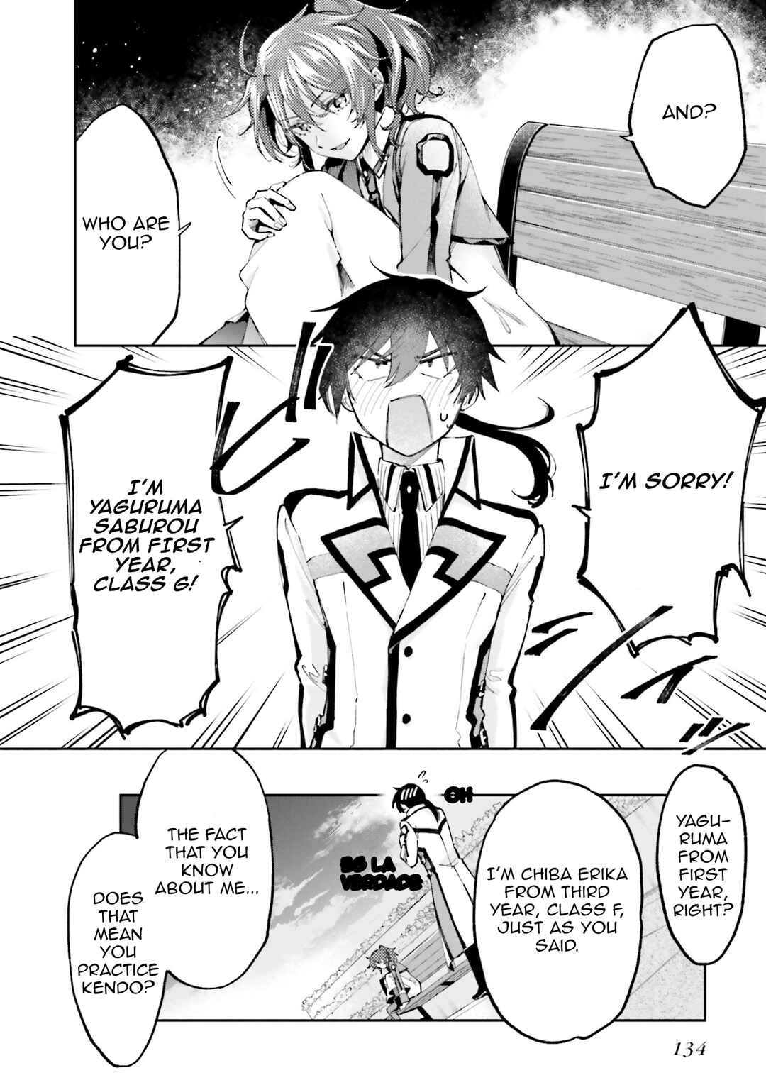 Page 4 Chapter 10 Mahouka Koukou no Rettousei - Douran no Joshou-hen