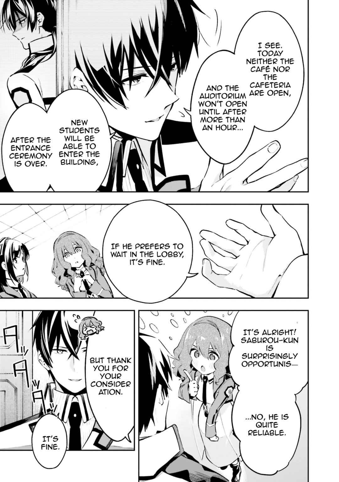 Page 15 Chapter 5 Mahouka Koukou no Rettousei - Douran no Joshou-hen