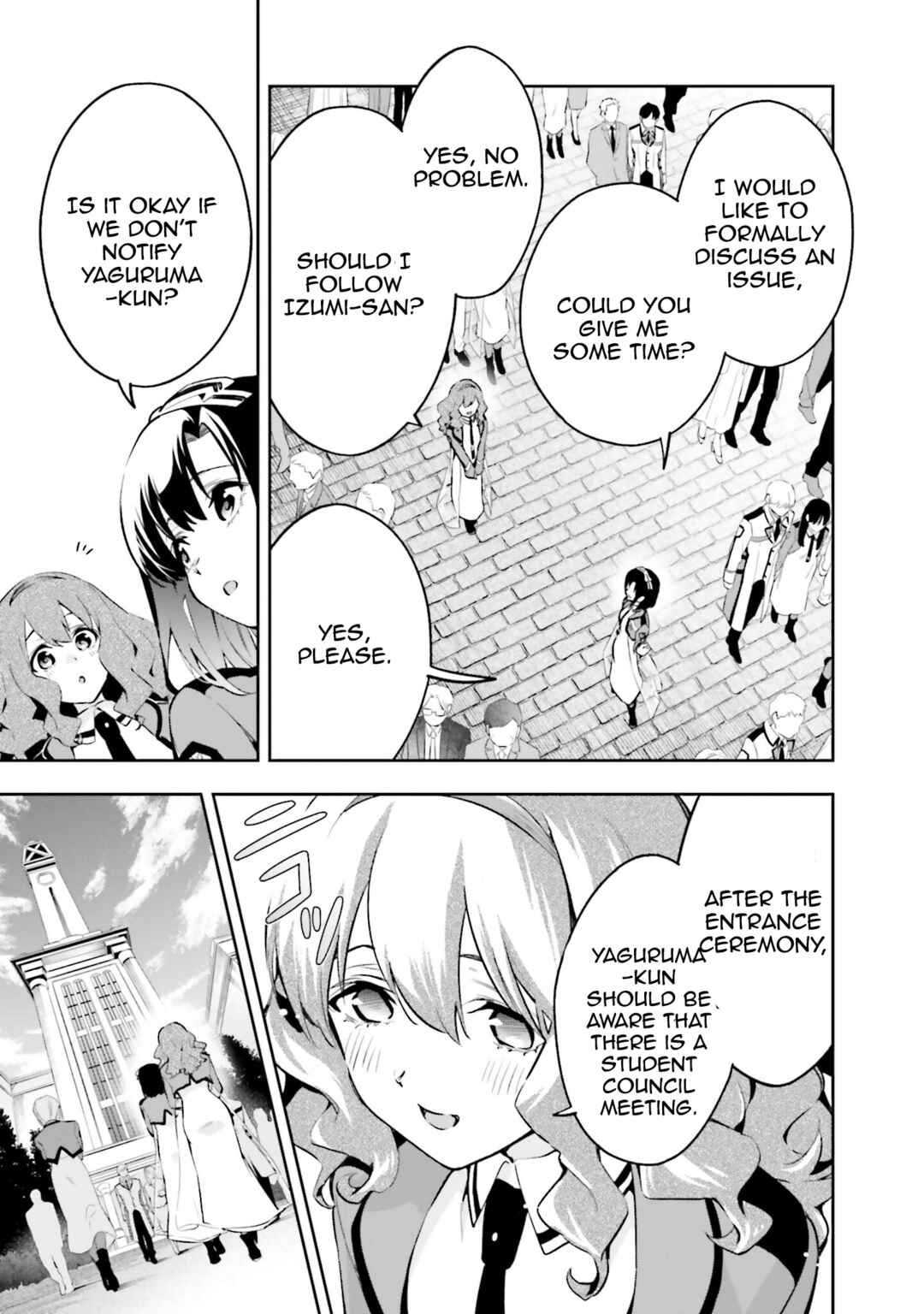 Page 21 Chapter 5 Mahouka Koukou no Rettousei - Douran no Joshou-hen