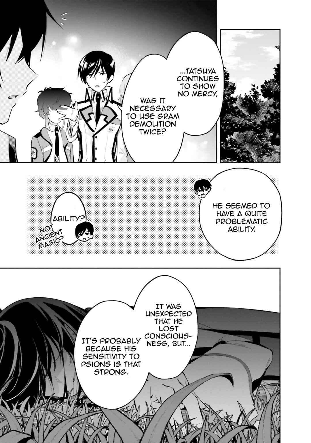 Page 8 Chapter 7 Mahouka Koukou no Rettousei - Douran no Joshou-hen