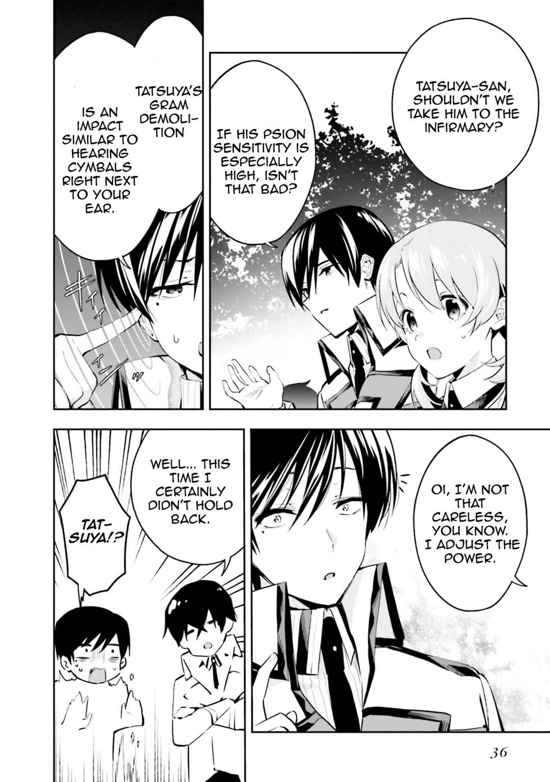 Page 9 Chapter 7 Mahouka Koukou no Rettousei - Douran no Joshou-hen