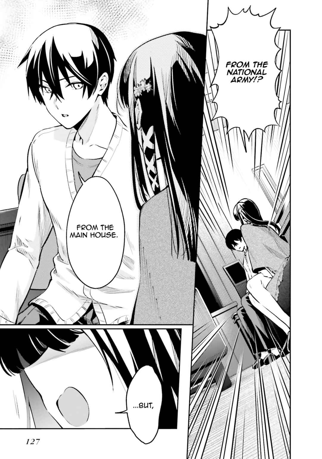 Page 25 Chapter 4 Mahouka Koukou no Rettousei - Douran no Joshou-hen