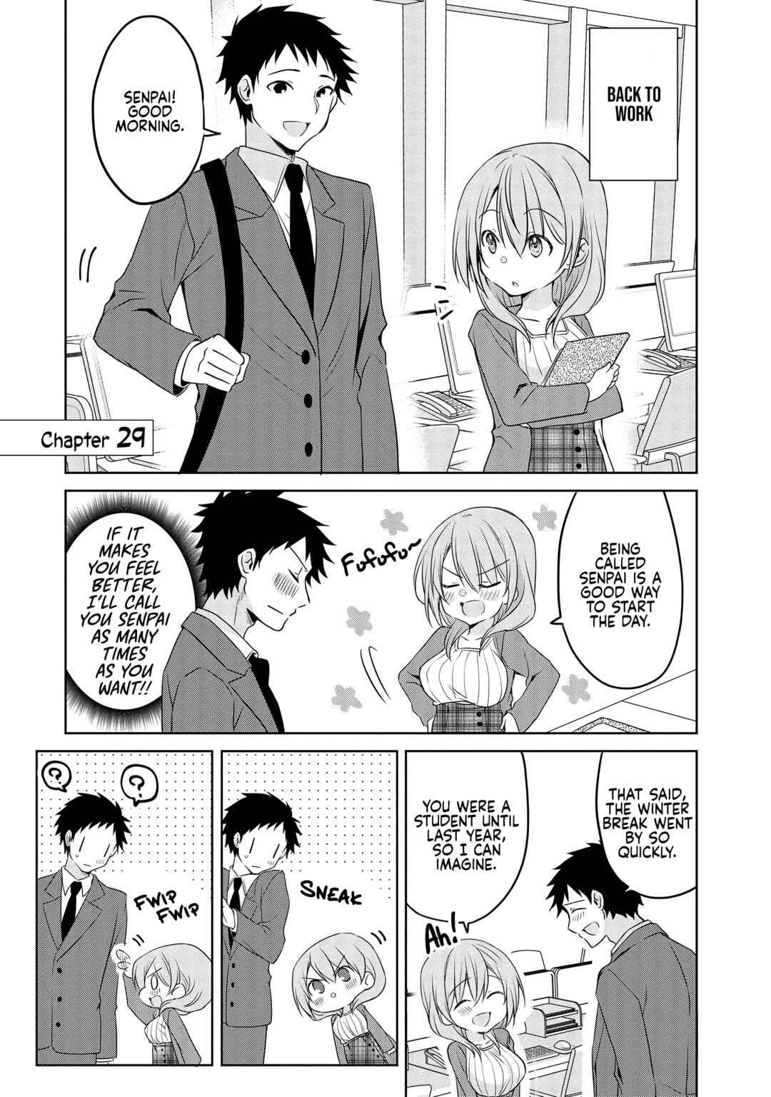 Page 1 Chapter 29 Uchi no Kaisha no Chiisai Senpai no Hanashi