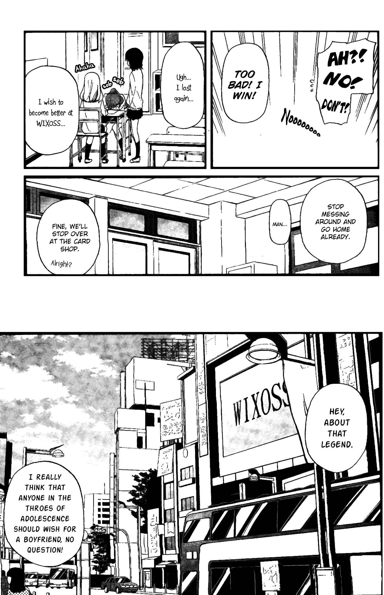 Page 4 Chapter 0 selector infected WIXOSS - peeping analyze -
