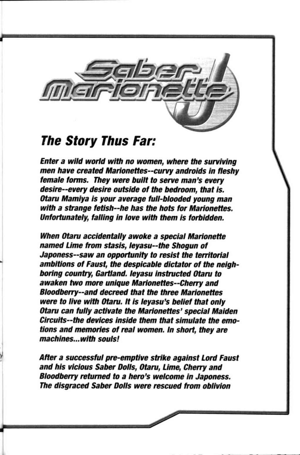 Page 6 Chapter 20 Saber Marionette J