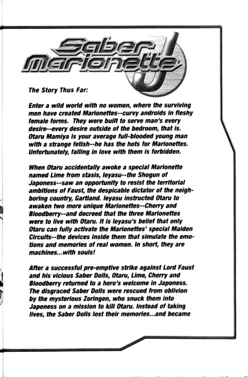 Page 8 Chapter 27 Saber Marionette J