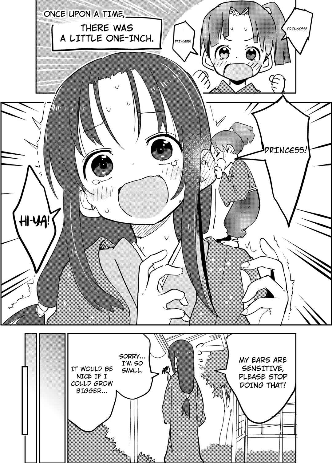 Page 1 Chapter Unknown_79f5 Issunboushi to Mimi Yowa Hime