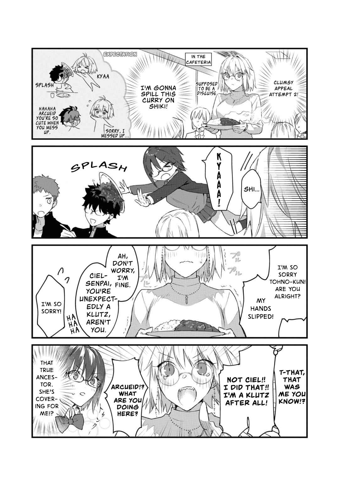 Page 8 Chapter 9 Tsukihime -A piece of blue glass moon- Comic Anthology