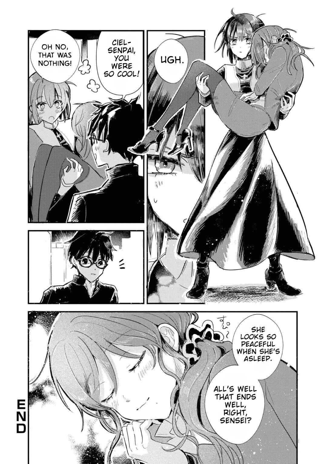 Page 14 Chapter 3 Tsukihime -A piece of blue glass moon- Comic Anthology
