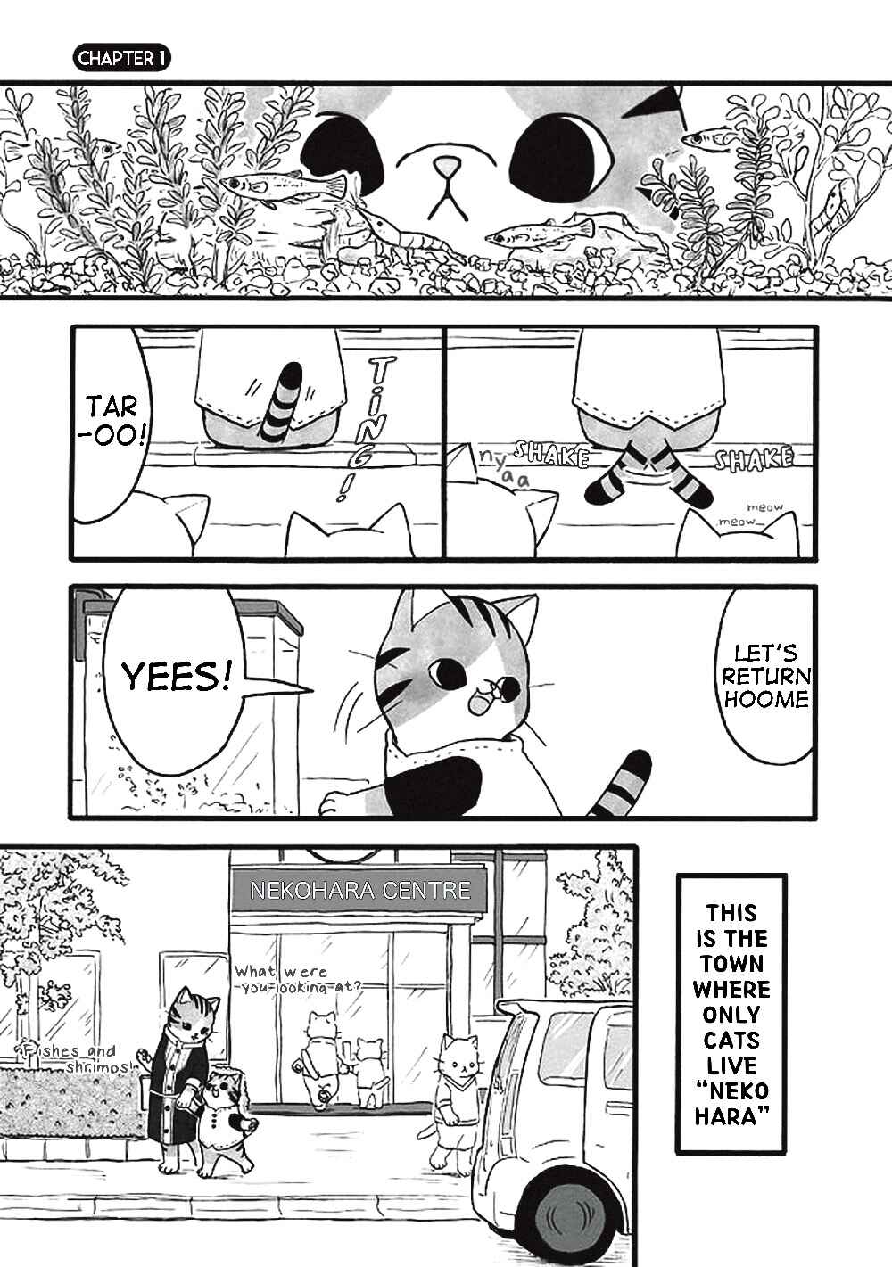 Page 1 Chapter 0.5 Nekodomo