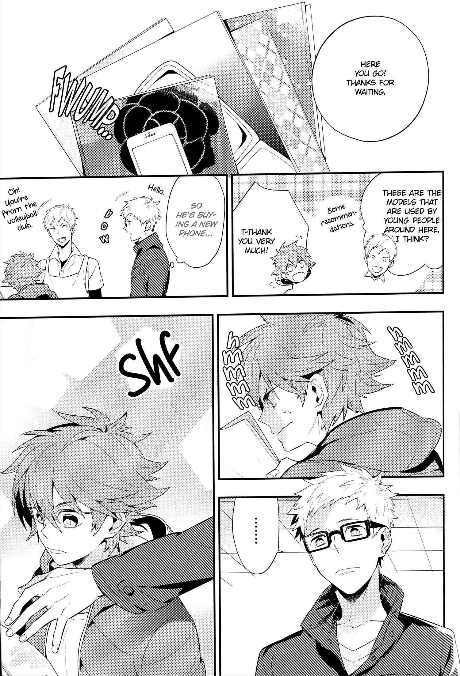 Page 13 Chapter Unknown_8856 Haikyu!! - 3:00pm tea party (Doujinshi)